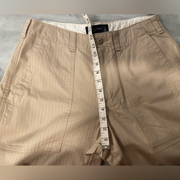 Abercrombie & Fitch Tan Wide Leg Pants - Picture 7 of 9